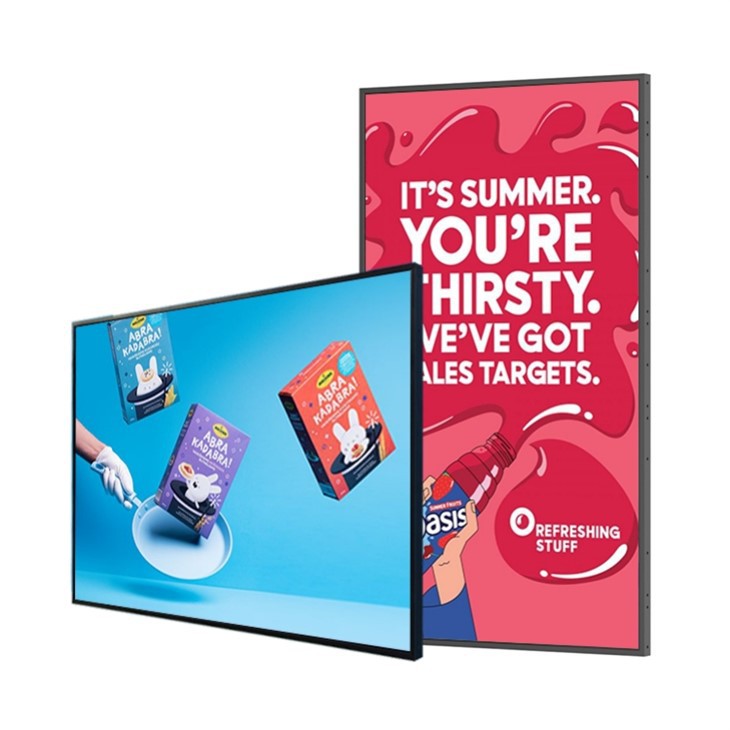 HUSHIDA 32 43 55 Inch Advertising Digital Signage Player