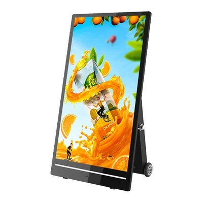 32" IP55 kültéri hordozható digitális jelzőtábla
